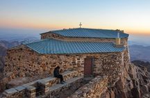 Mount Sinai and St Catherines Monastery from Sharm El Sheikh