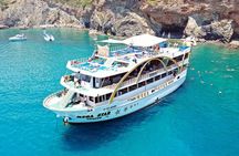 From Antalya To Kemer Mega Star Boat Trip w/Free Transfer