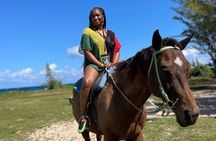 Horseback Ride and Swim Guided Tour from Montego Bay 