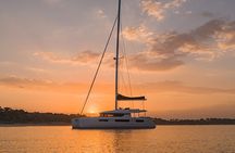Athens Private Full day Catamaran cruise with meal & drinks