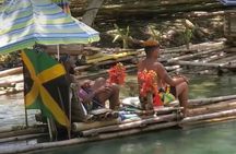 Lethe River Rafting Transport & Limestone Massage frm Montego Bay