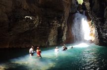 La Leona waterfall Cliffjumping White water Tubbing PrivateTour