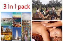 3 in 1 = city tour half day + camel ride 2hours + hammam massage 2hours
