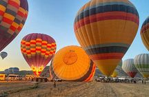 Cappadocia Hot Air Ballon Flight in Goreme Over fairy Chimneys 
