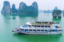Halong Bay and Cave Full-Day Cruise,Lunch,Cave,Island,Beach from Hanoi