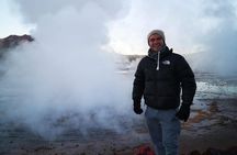Thermal Marvels at sunrise: Tatio Geysers