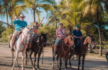 Horseback Riding Tour. Beach and Ocean View.