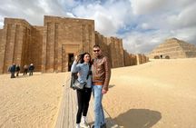 Full-Day Tour to Giza Pyramids, Memphis, and Sakkara step pyramid