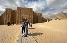Giza Pyramids ,Sphinx ,Sakkara Pyramid ,Memphis with Private Expert Guide