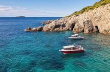 Blue Cave, Green Cave & Lopud Beach small group Speed boat Tour