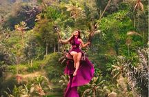 Ubud Tour with Jungle Swing and Waterfall Water Temple 