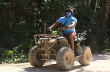 ATV Cenote and Zipline Sacred Jungle Expedition
