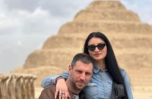 Private Tour Memphis Old City & Sakkara Pyramid & Imhotep museum 