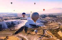 Hot Air Ballooning Over Pamukkale's Wonders
