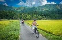E-Bike tour through old rural Japanese silver mining town