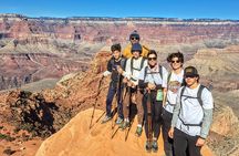 Grand Canyon Sunset Hiking Adventure Deep Below The South Rim