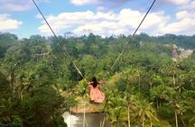 Ubud Tour with Jungle Swing and Waterfall Water Temple 