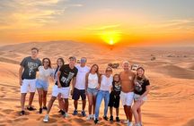 4X4 Dubai Desert Safari with BBQ dinner, Camels & Live Show