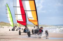 Wild Beach single handed Blokart Safari
