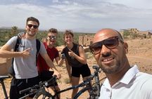 Private half-day mountain bike tour discover Palmeraie Skoura