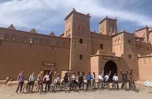 Private half-day mountain bike tour discover Palmeraie Skoura