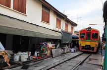 Private Maeklong Railway Market and Amphawa Day Tour from Bangkok