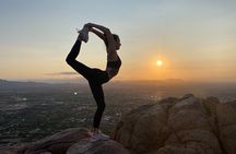 Yoga Session At Papago Park