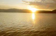 Kayaking sunrise titicaca
