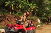 Off-road ATV-QUAD tour in single and double seats