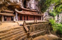 Trang An and Bich Dong Luxury Small Group Tour with Cycling