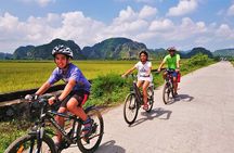 Trang An and Bich Dong Luxury Small Group Tour with Cycling