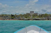 Snorkeling Combo 3 x 1 Lagoon Cenote Reef with Tulum Temples