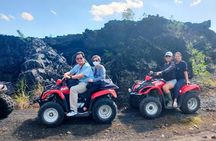 Mount Batur ATV Quad Bike with Black lava and Black Sand Trip