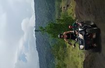 Mount Batur ATV Quad Bike with Black lava and Black Sand Trip
