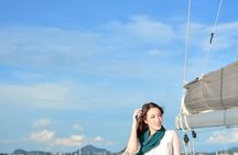 Private Catamaran Yacht to Maiton and Coral with sunset cruise