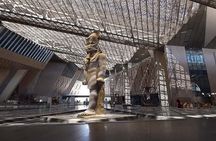 Giza Pyramids with Grand Egyptian Museum and Khan ElKhalili