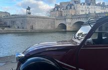 Private tour Paris Little-known places 2 hours in Citroën 2CV