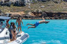 Boat Tour Egadi Day discover Favignana and Levanzo from Trapani