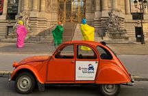 Private tour Paris Sightseeing 2 hours in Citroën 2CV