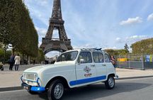 Private tour Paris Sightseeing 2 hours in Renault 4L electric 