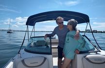 3-hour Private Boat Tour in Clearwater Florida Up to 6 People