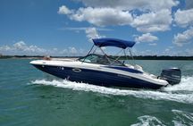 3-hour Private Boat Tour in Clearwater Florida Up to 6 People