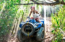 Half Day ATV Adventure with Ziplines and Cenote in Tulum