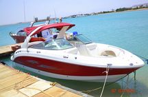 4 hours private speedboat & snorkeling in the red sea