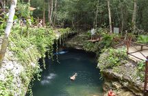 Amazing adventure in 3 cenotes with transportation