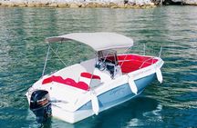 Boat rent on Amalfitan coast no license or with skipper