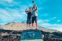 Batur Volcano Black Lava Day Adventure With 4 x 4 Jeep 