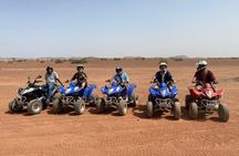 From Marrakech: Agafay Desert Quad Biking at Sunset & Dinner Show