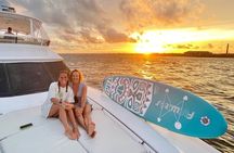Private 3 Hour Sunset Cruise On A 50' Luxury Yacht With Captain
