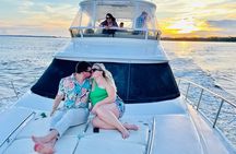 Private 3 Hour Sunset Cruise On A 50' Luxury Yacht With Captain